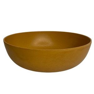 Ellingers Agatized Wood Serving Bowl & Set of 6 Bowls